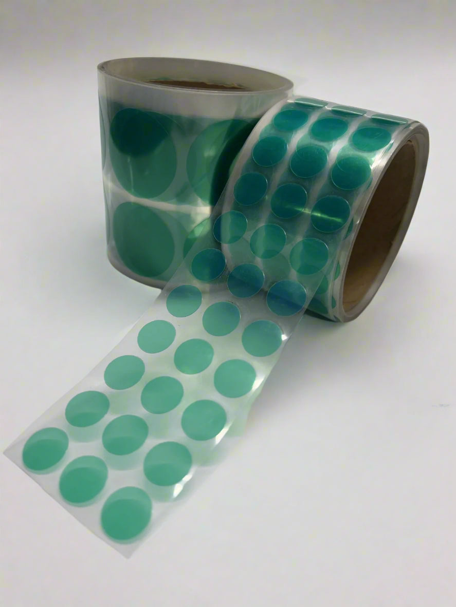 Green Polyester Tape Dots